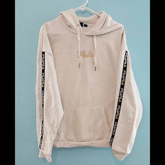 FILA Casual Hoodie with Logo - Size 2XL Unisex - Picture 2 of 6